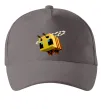 Кепка Bee Minecraft Серый фото
