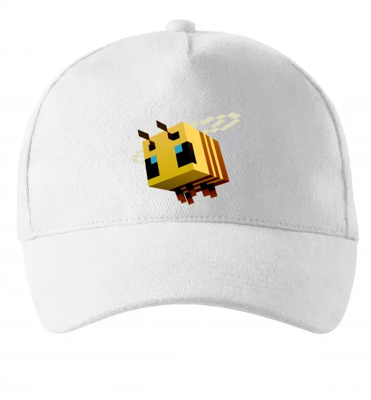 Кепка Bee Minecraft Белый фото