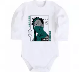 Детский боди Zabuza Белый фото