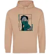 Женская толстовка (худи) Zabuza Песочный фото