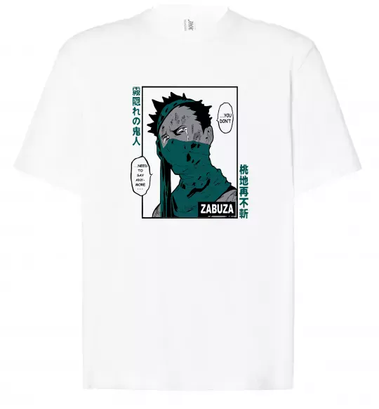 Футболка Оверсайз Zabuza Белый фото