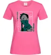 Жіноча футболка Zabuza Яскраво-рожевий фото