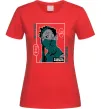 Жіноча футболка Zabuza Червоний фото