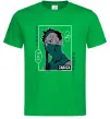 Чоловіча футболка Zabuza Зелений фото