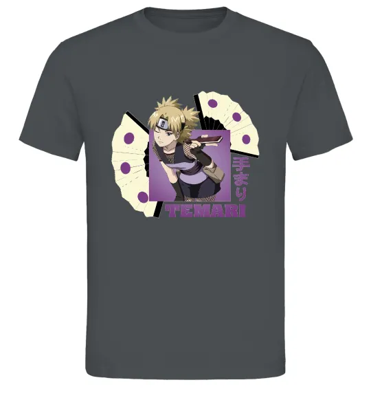 Мужская футболка Temari Графит фото