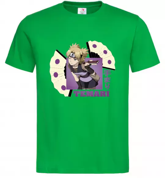Мужская футболка Temari Зеленый фото