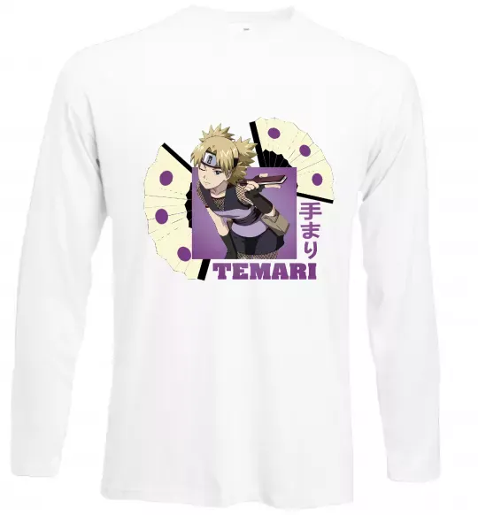 Лонгслив Temari Белый фото