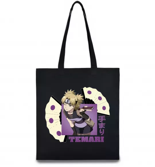 Еко-сумка Temari Чорний фото
