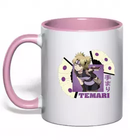 Чашка с цветной ручкой