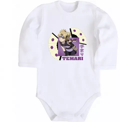 Детский боди Temari Белый фото