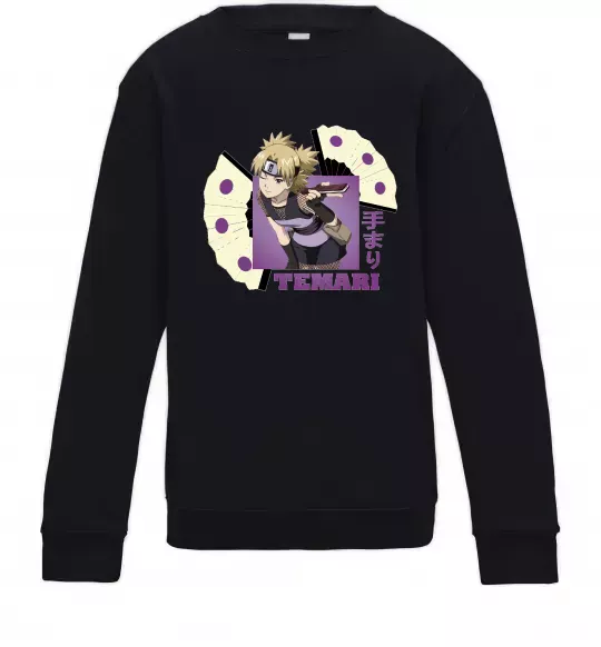 Детский Свитшот Temari Черный фото
