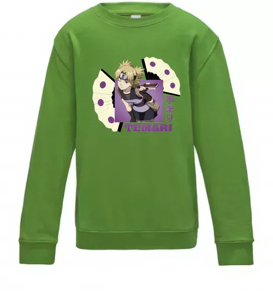 Детский Свитшот Temari Лаймовый фото