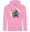 Мужская толстовка (худи) Temari Розовый фото