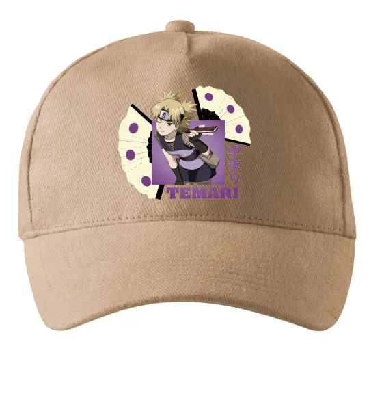 Кепка Temari Пісочний фото