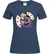 Жіноча футболка Temari Темно-синій фото