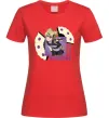 Жіноча футболка Temari Червоний фото