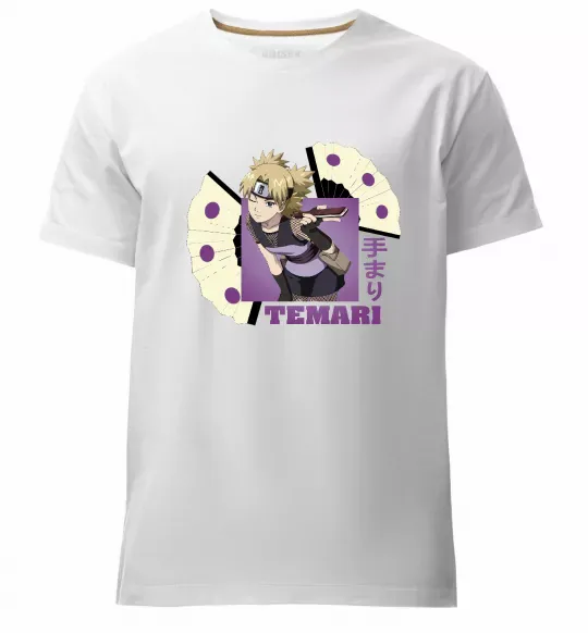 Мужская премиум футболка Temari Белый фото