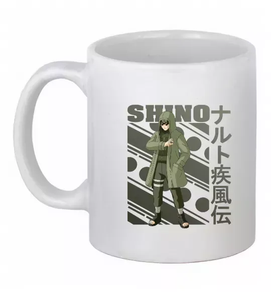 Чашка керамічна Shino Білий фото