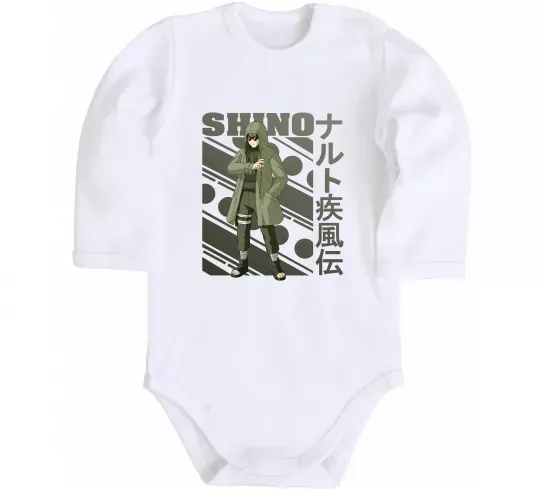 Детский боди Shino Белый фото