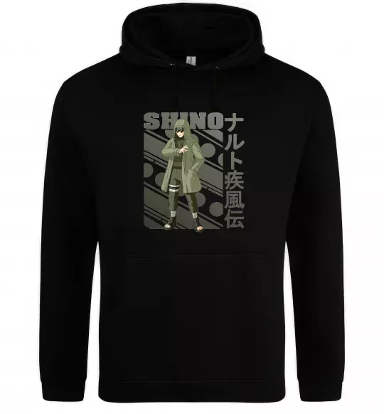 Женская толстовка (худи) Shino Черный фото