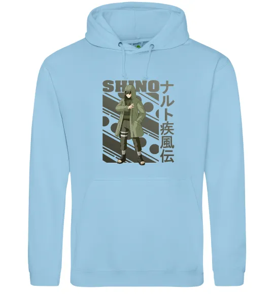 Женская толстовка (худи) Shino Голубой фото