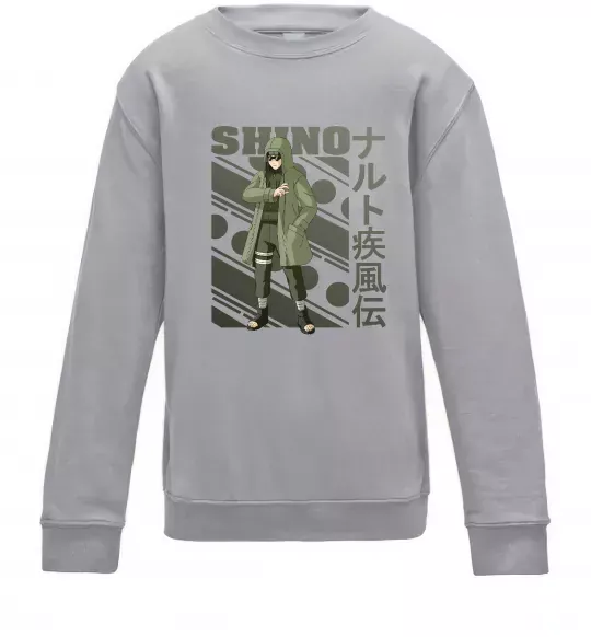 Дитячий світшот Shino Сірий меланж фото