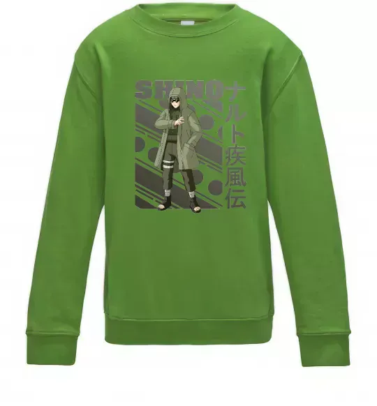 Дитячий світшот Shino Лаймовий фото