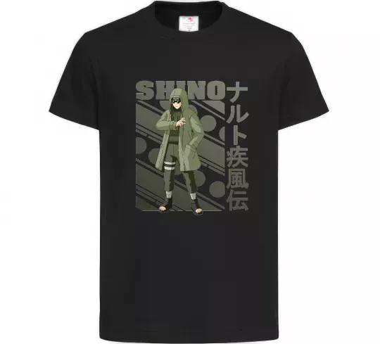 Детская футболка Shino Черный фото