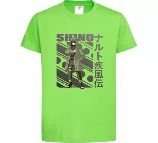 Детская футболка Shino Лаймовый фото