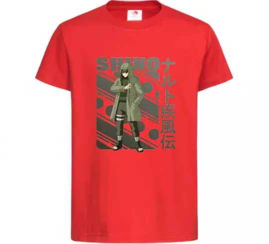 Детская футболка Shino Красный фото