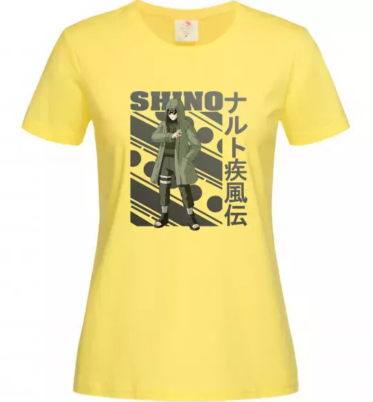 Женская футболка Shino Лимонный фото