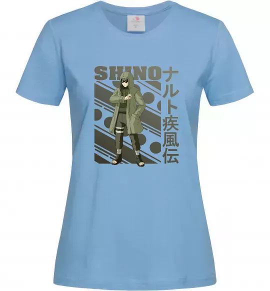 Женская футболка Shino Голубой фото