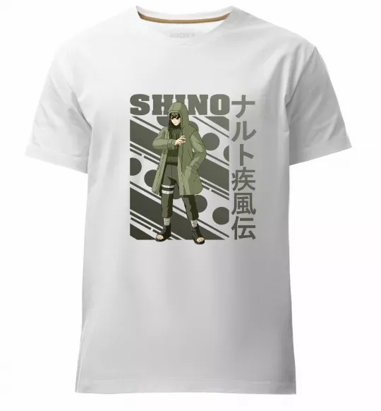 Мужская премиум футболка Shino Белый фото