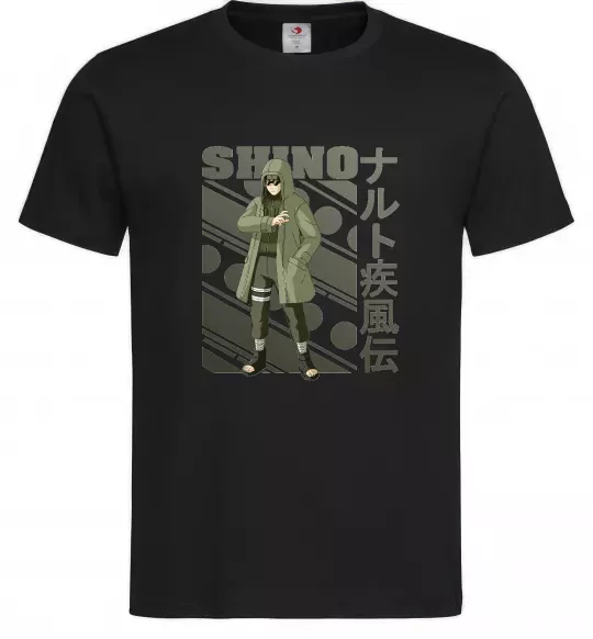 Чоловіча футболка Shino Чорний фото