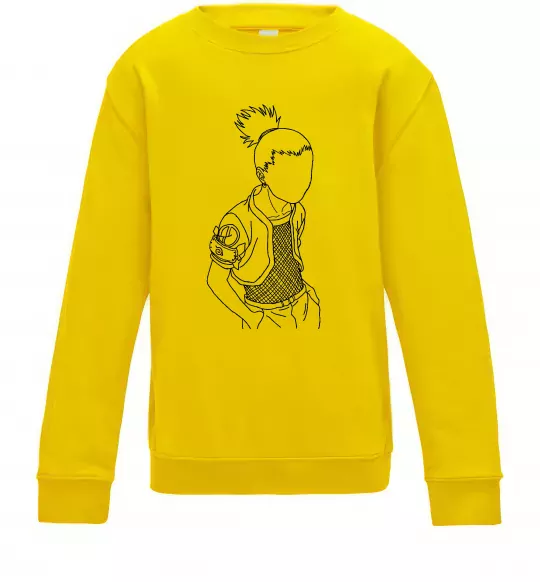 Дитячий світшот Shikamaru Naruto Сонячно жовтий фото