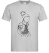 Мужская футболка Shikamaru Naruto Серый Мужская футболка Shikamaru Naruto Серый фото