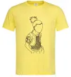 Мужская футболка Shikamaru Naruto Лимонный Мужская футболка Shikamaru Naruto Лимонный фото