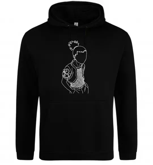 Жіноча толстовка (худі) Shikamaru Naruto Чорний фото