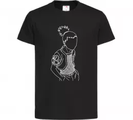 Детская футболка Shikamaru Naruto Черный фото