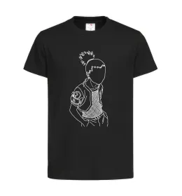Детская футболка Shikamaru Naruto Черный фото