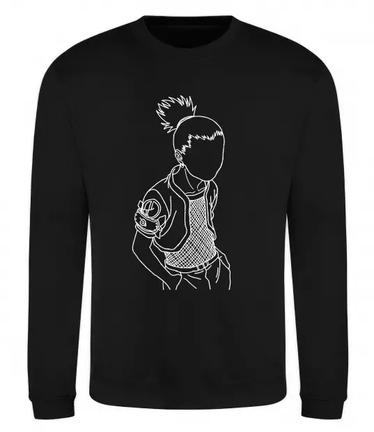 Світшот Shikamaru Naruto Чорний фото