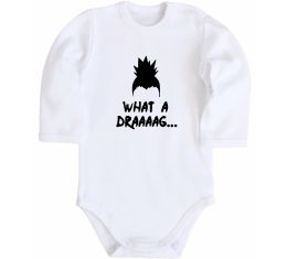 Детский боди Shikamaru what a draaag