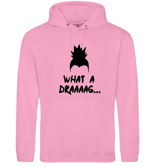 Женская толстовка (худи) Shikamaru what a draaag Розовый фото