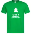 Чоловіча футболка Shikamaru what a draaag Зелений фото