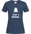 Жіноча футболка Shikamaru what a draaag Темно-синій фото