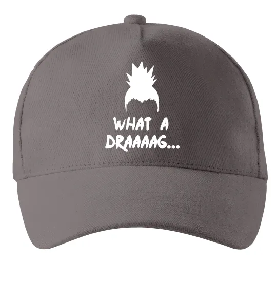 Кепка Shikamaru what a draaag Серый фото