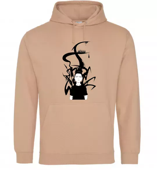 Чоловіча толстовка (худі) Shikamaru Nara Пісочний фото