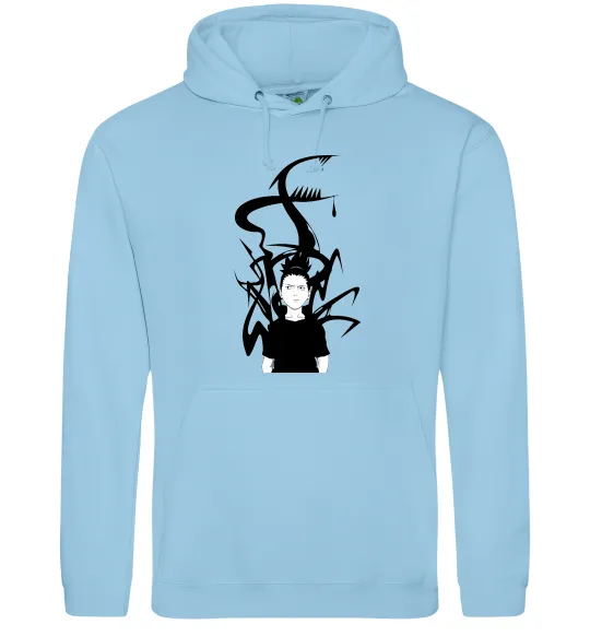 Женская толстовка (худи) Shikamaru Nara Голубой фото