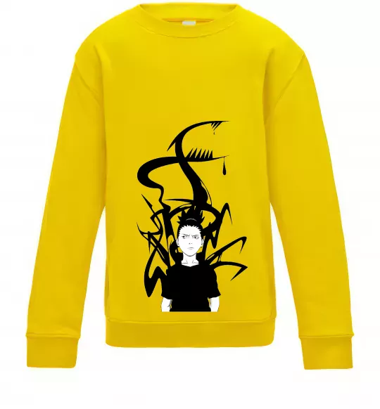 Дитячий світшот Shikamaru Nara Сонячно жовтий фото