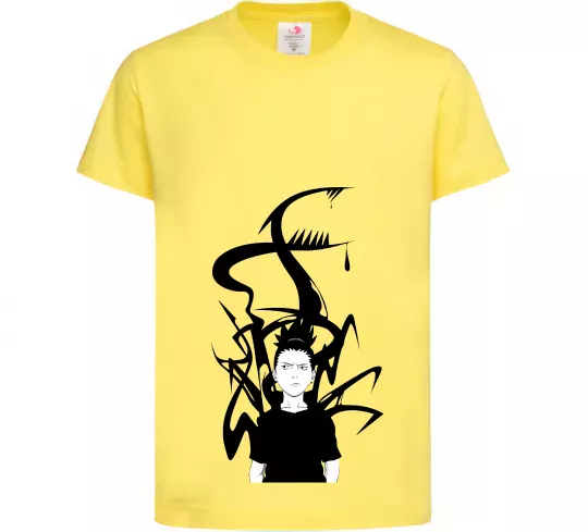 Детская футболка Shikamaru Nara Лимонный фото